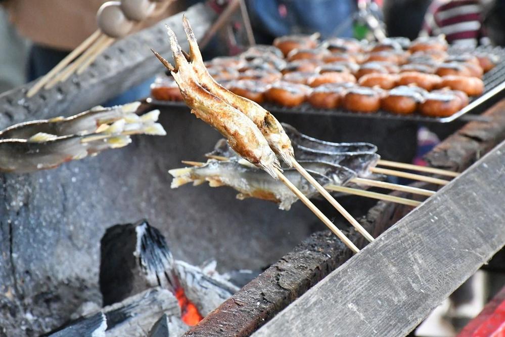 川魚塩焼き