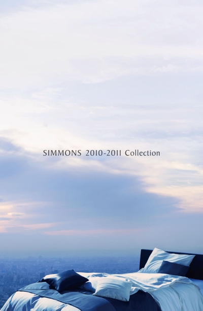 「SIMMONS 2010-2012 Collection」カタログ類デザイン