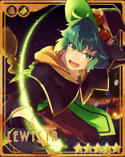 ソーシャルゲームカード風男性キャラクター