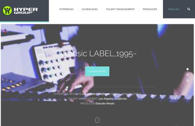 レコードレーベルWEBサイト リニューアル