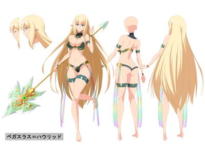 オリジナルキャラクター設定画