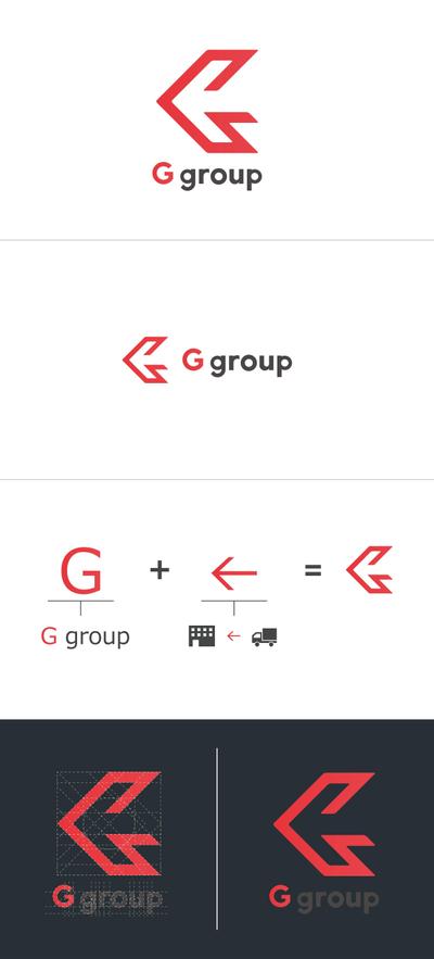 G group様へのロゴ提案