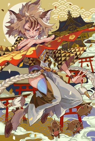 MUGENUP　年賀状イラスト