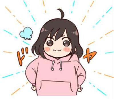 女の子のLINEスタンプ