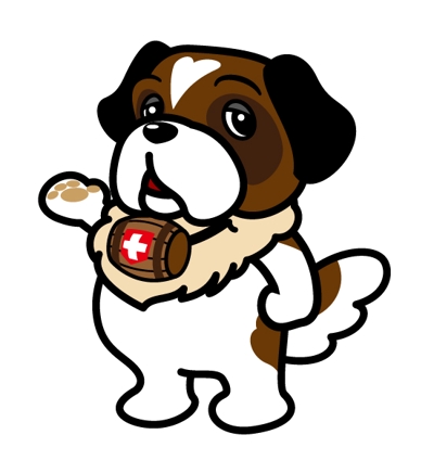 日本リムジン㈱のイメージキャラクター”救助犬のアビー”