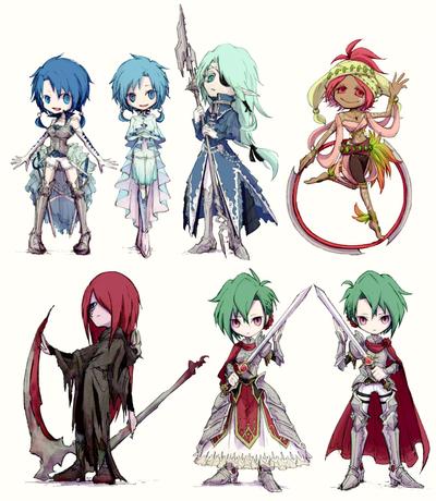 デフォルメキャラクターデザイン