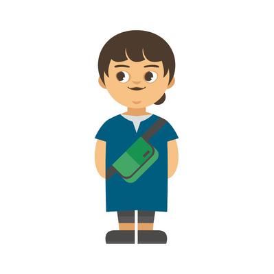 Illustrator習作・似顔絵