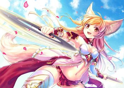 ファンタジー　ケモミミ