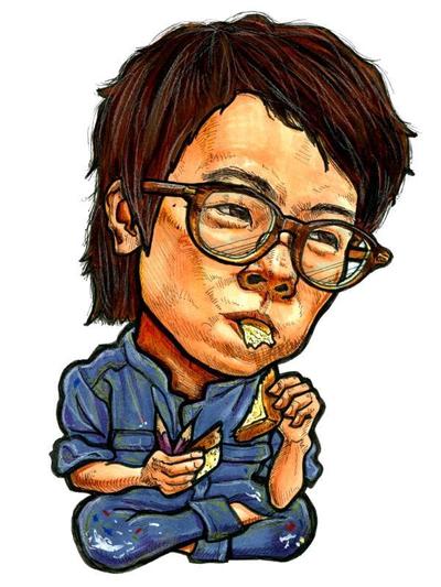 リアルタッチ三頭身人物イラスト