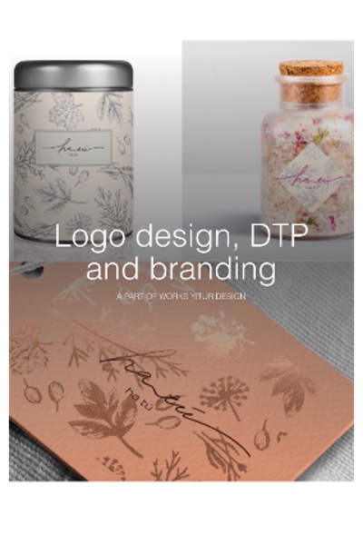 Logo, Branding and DTP ロゴデザイン・ブランディングのポートフォリオを記載しました