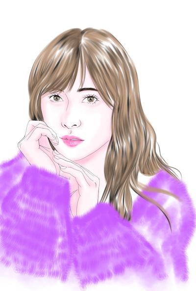 似顔絵作成 例3