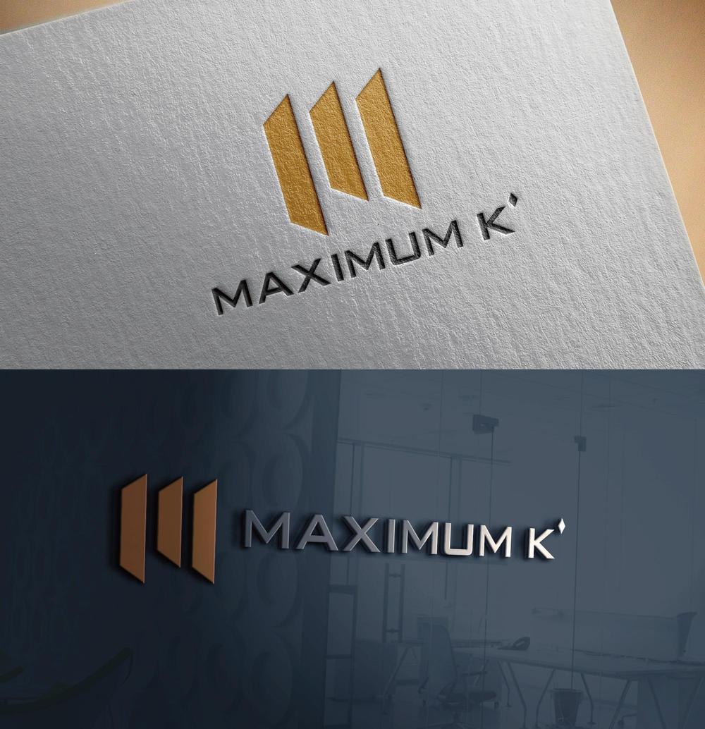 自社ファッションブランド MAXIMUMK'様　ロゴデザイン案