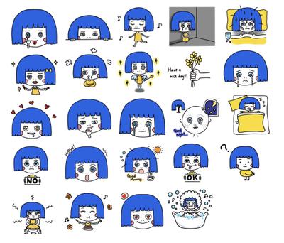 自作のオリジナルLINEスタンプ