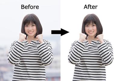 人物白抜き
