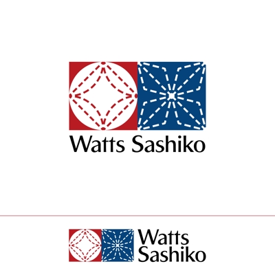 Watts Sashiko様のロゴデザイン