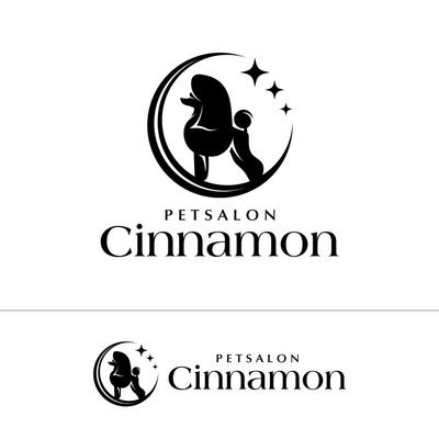 Petsalon Cinnamon様ののロゴデザイン