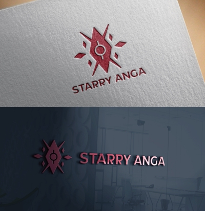 ケニア民族ファッションブランド Starry Anga様 ロゴデザイン案