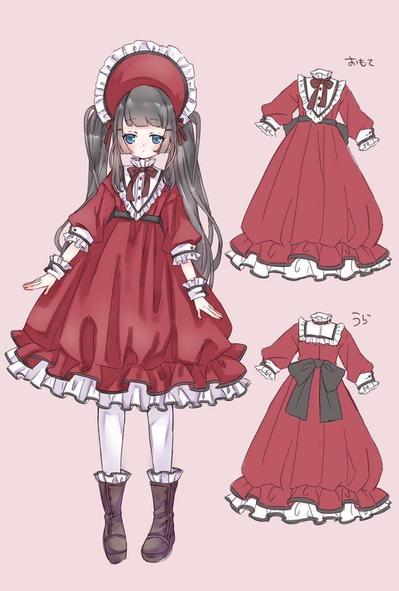 クラシカルドール風ワンピース