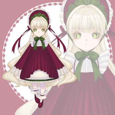 ロリータファッションの女の子