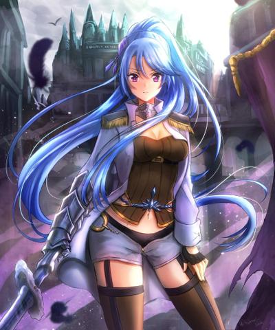 オリジナル 蒼い戦士