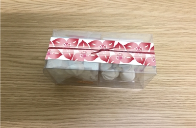 沖縄菓子のラベルデザイン