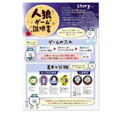 人狼ゲームのやりかた(表)