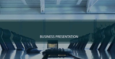 Video Editing - Business Presentation