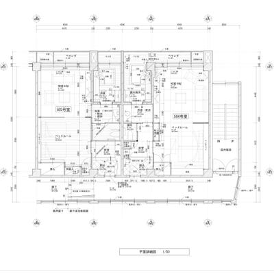 設計事務所にて建築意匠設計・監理