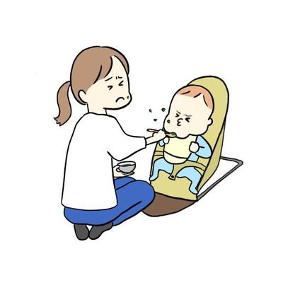 離乳食を食べてくれない赤ちゃん