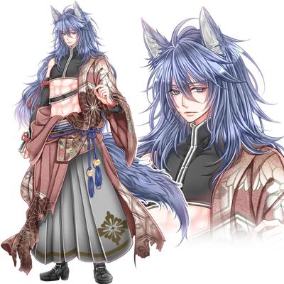 TRPGのキャラクター立ち絵作成