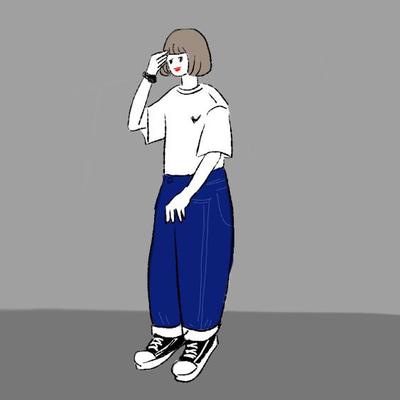 イラスト（ファッションや日常など）