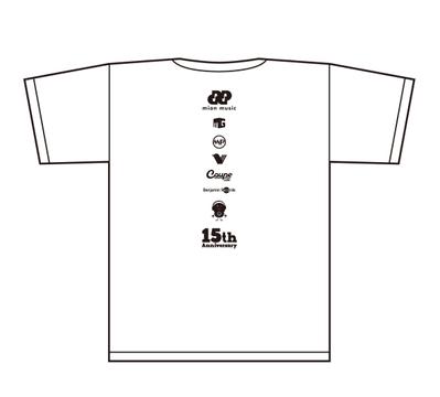 ミュージックスクール15周年記念Tシャツ（バック）