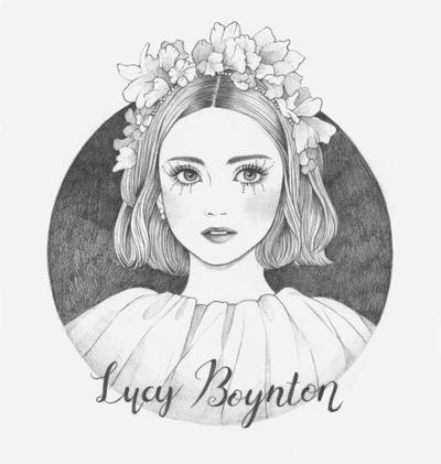 鉛筆イラスト「LucyBoynton」