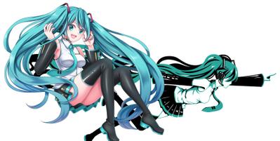 初音ミク痛車イラスト(運転席側)