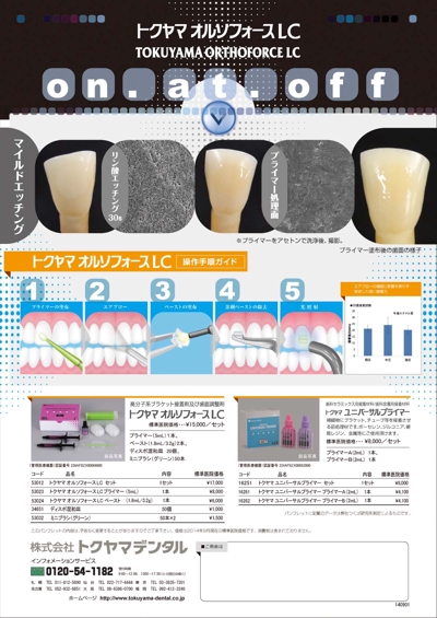 歯科材料 トクヤマオルソ フォース 詳細説明