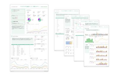 アクセスログデータ解析レポート