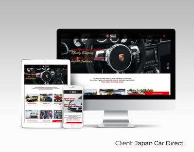 ジャパンカーダイレクトのウェブサイト
