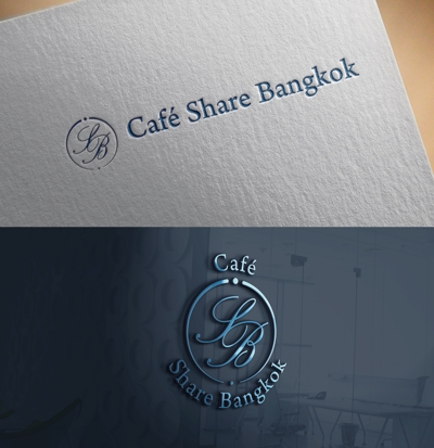タイ・バンコク Café Share Bangkok様ロゴデザイン案