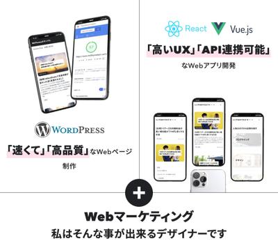 個人のポートフォリオサイト