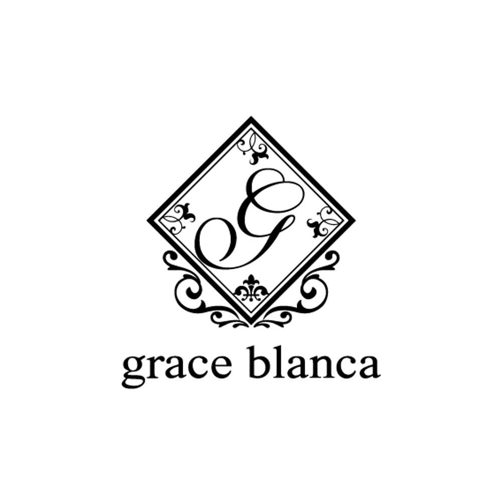 女性の美しさを追求するマナー教室「grace blanca」のロゴ