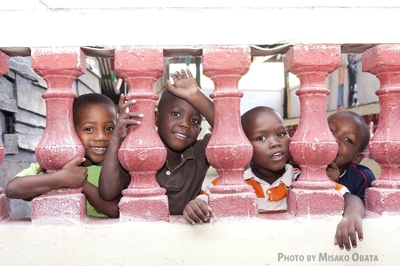 ハイチ共和国の子供達