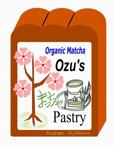ロゴ作成(Ozu's Organic Matcha Pastry)