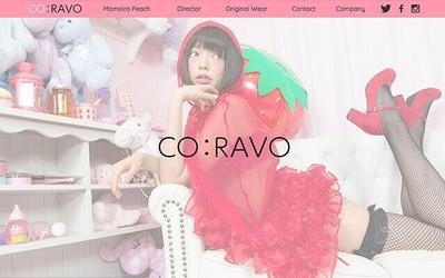 CO:RAVOのホームページ