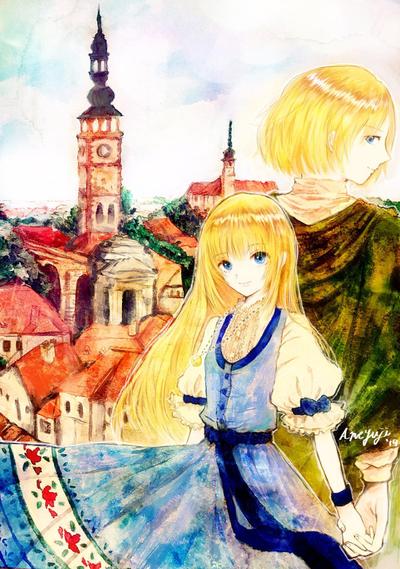 WEB小説表紙・キービジュアルイラスト