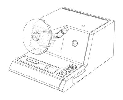 大手自動車部品メーカーの取扱説明書のイラスト