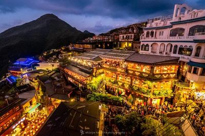 九份の夜景