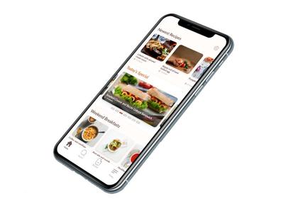 Cooking App のUIデザイン