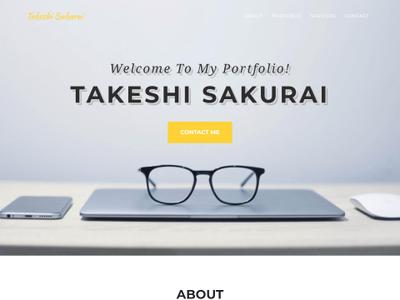 ポートフォリオ webサイト