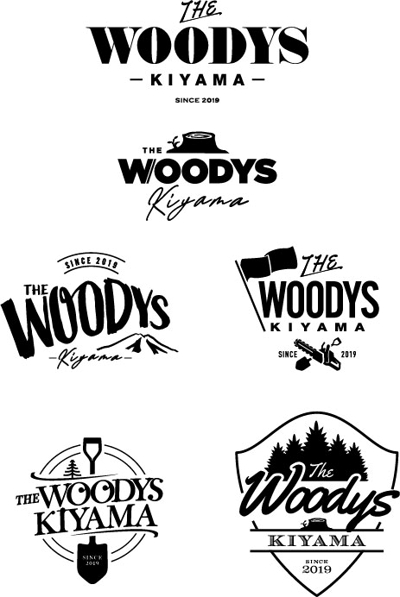 THE WOODYS_KIYAMA ロゴ製作