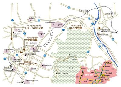 施設位置案内図・広域 [Proposal]